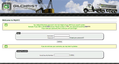 Desktop Screenshot of mygcc.gilchristconstruction.com